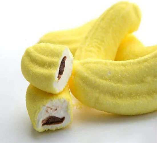 Banane fourré chocolat