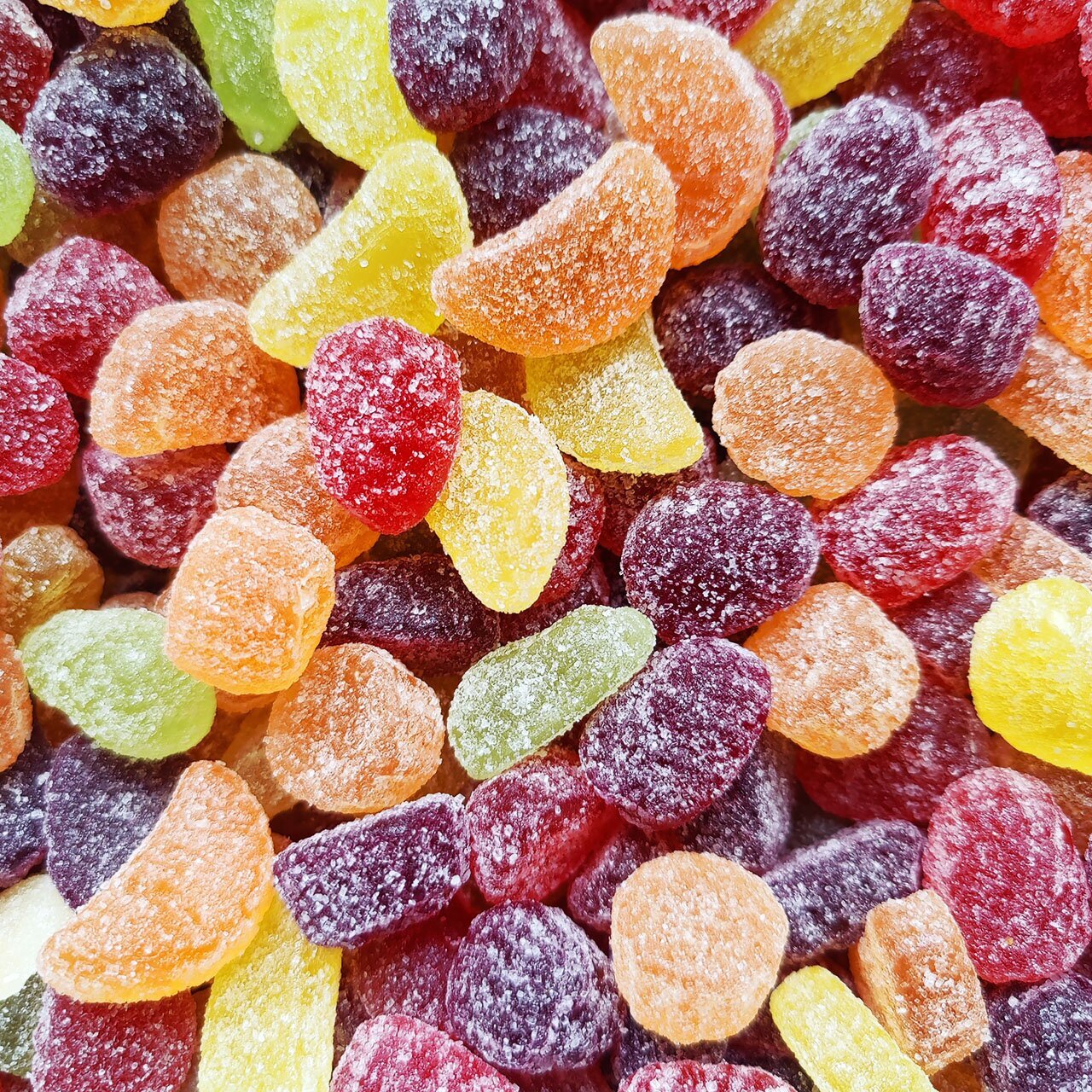 Mix de fruits gélifié