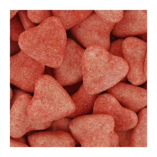 Coeur rouge sucrées