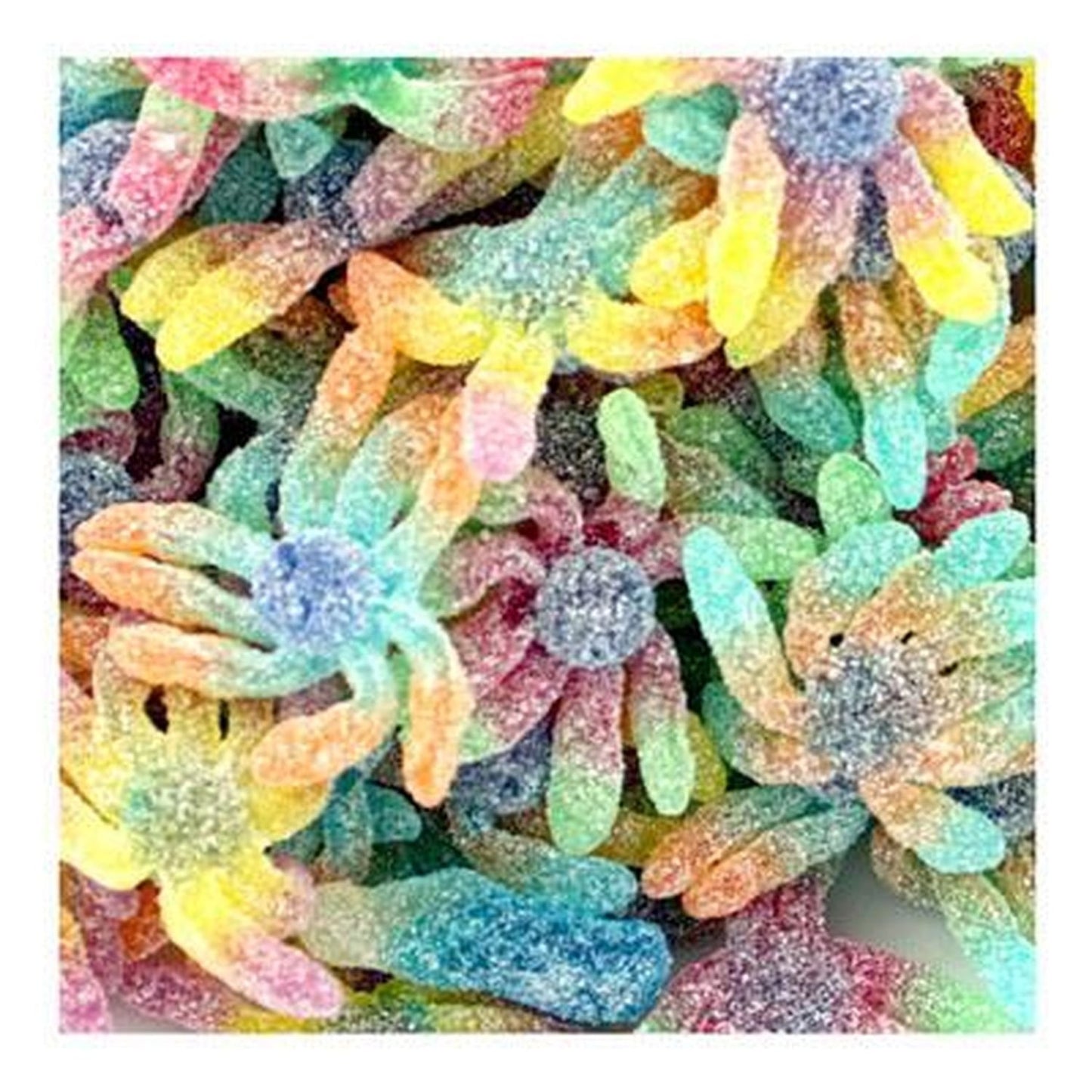 Étoiles Acides - Bonbons Gélififiés Acidulés Multi-Saveurs