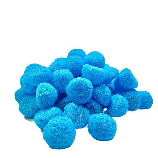 Mûres perlées bleu