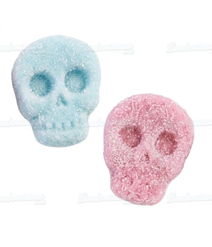 Tête de mort acide bubblegum